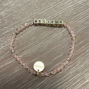 Little Words Project “BELIEVE” bracelet